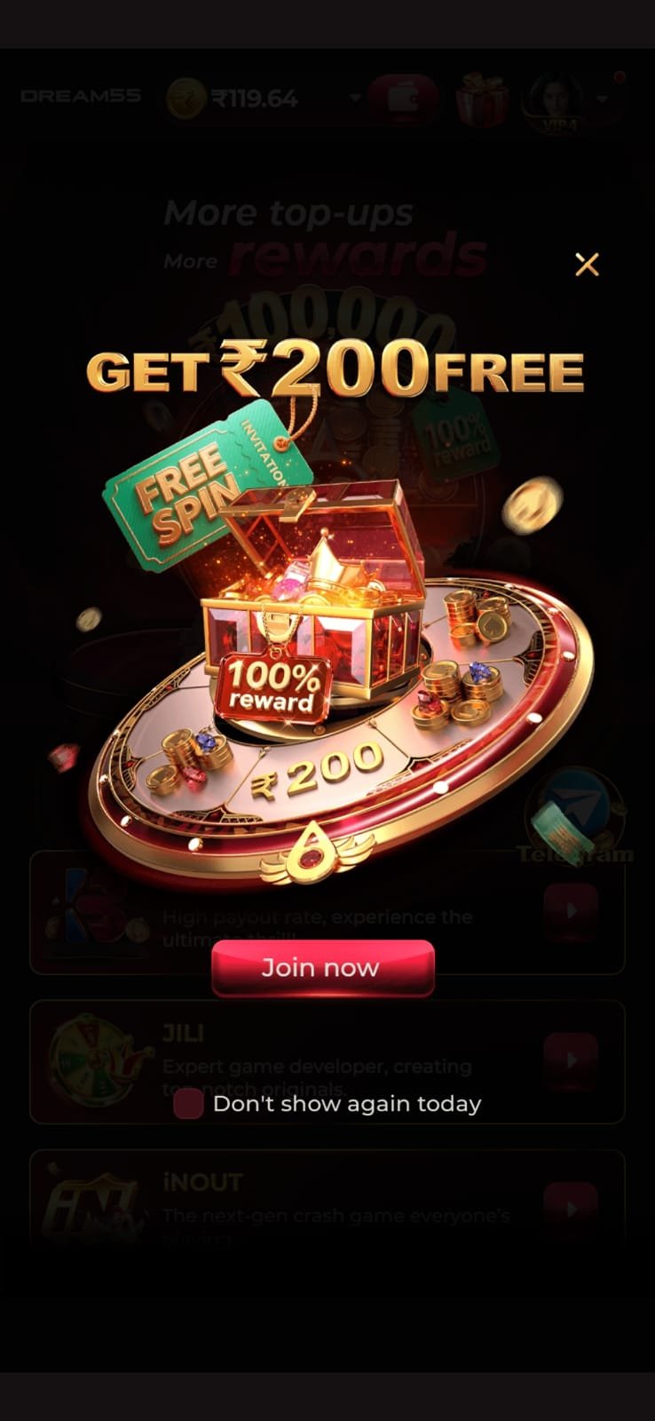 Dream 55 Game App preview – Dream55 Apk Android download